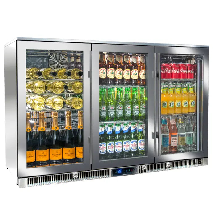 Blastcool Extremis XP3 Triple Glass Door Fridge 870mm